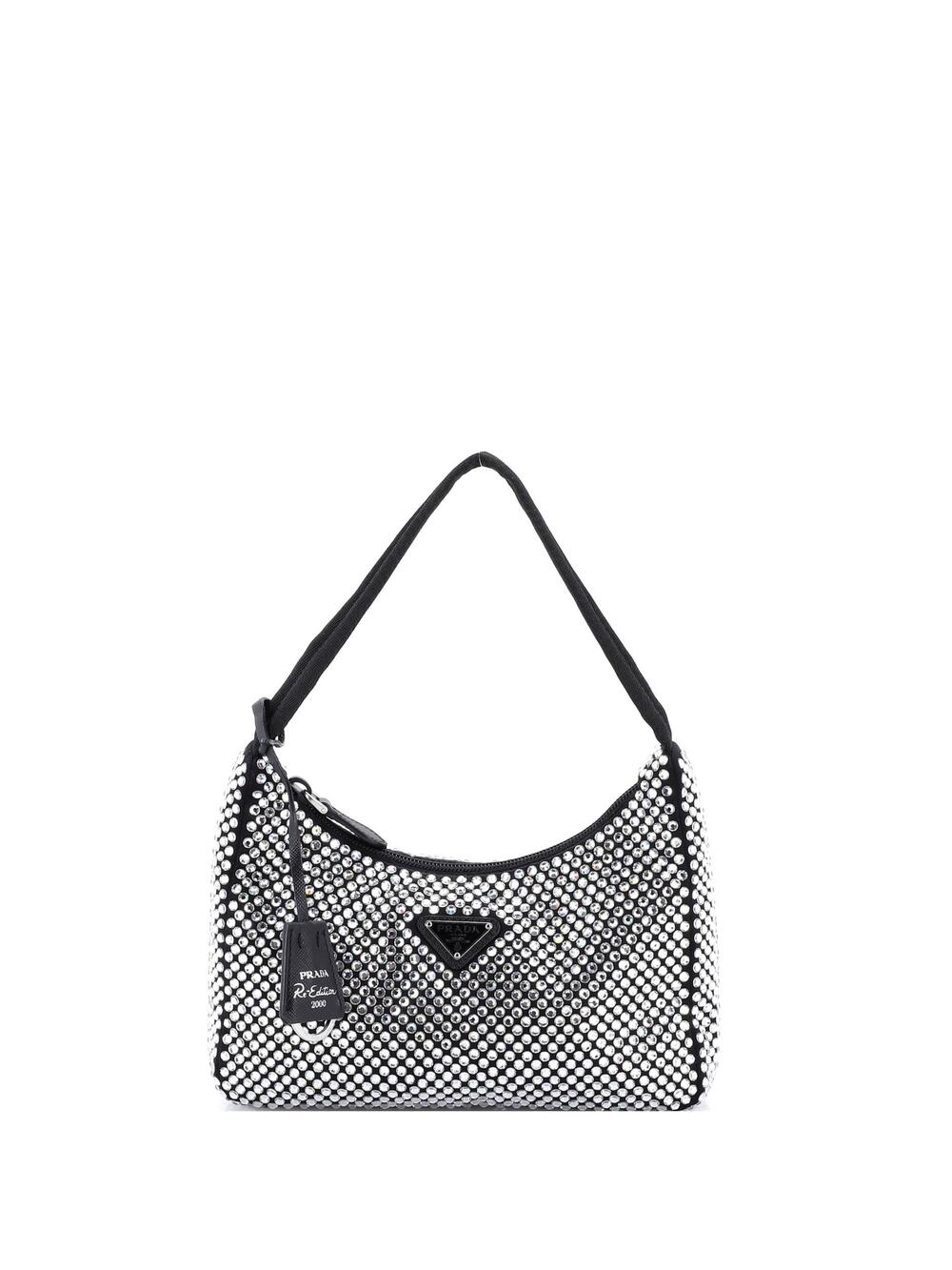 Prada Re-Edition Hobo Crystal #220019P20B